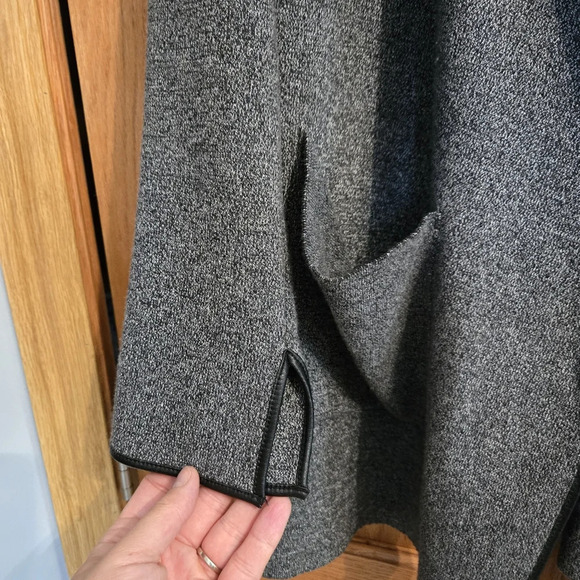 Zara Drape Front Cardigan Knit Sweater size Medium - Picture 4 of 9